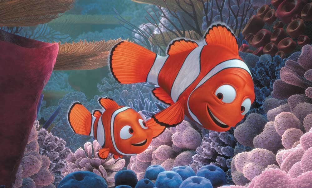 Scene from Disney classic Finding Nemo