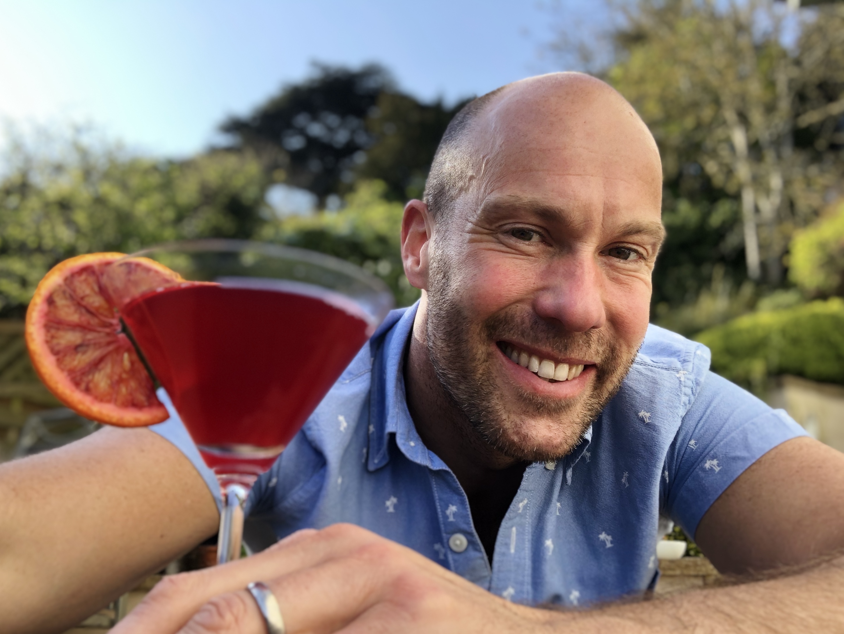 Lockdown libations: sip happy with TV's Andy Clarke
