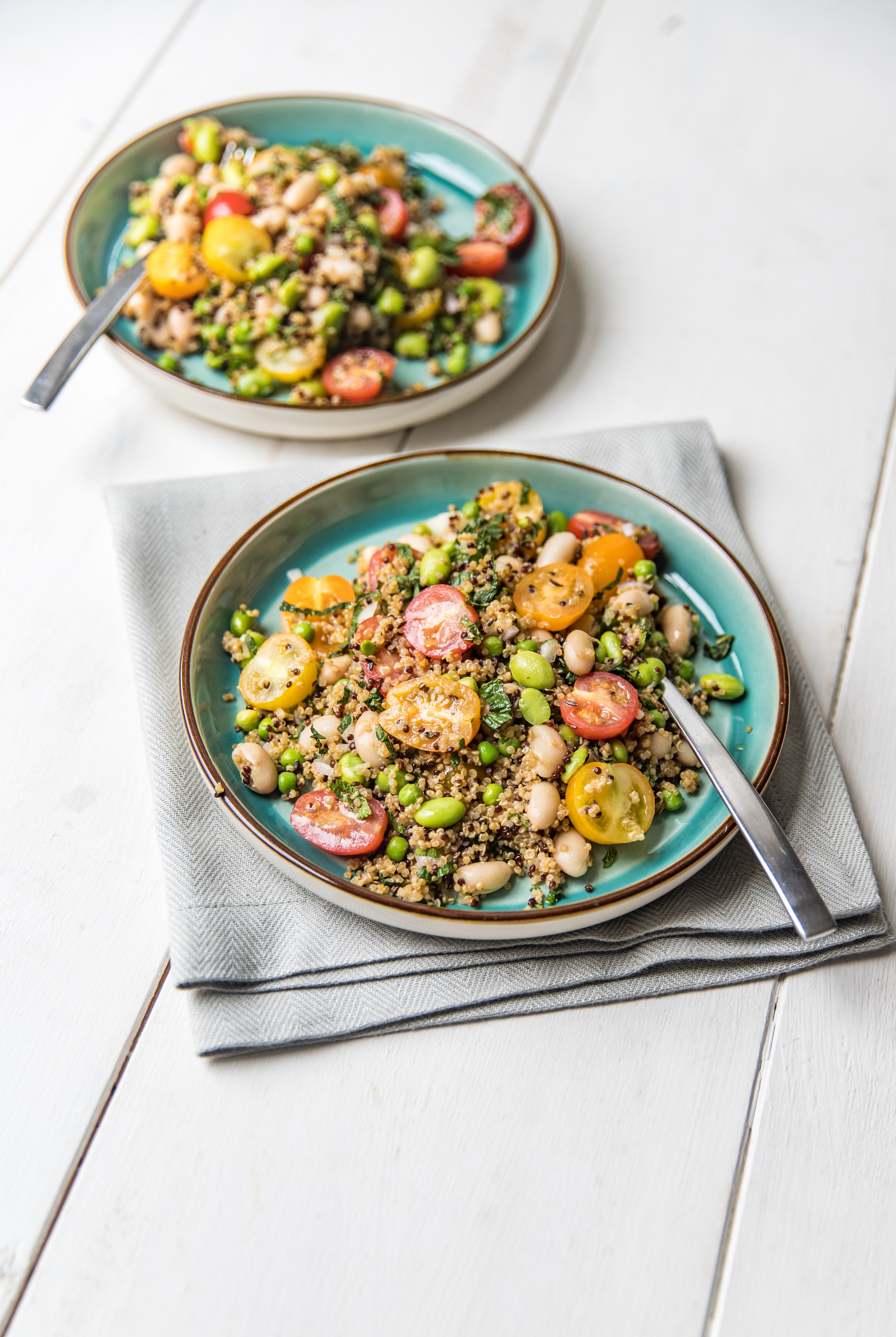 Recipe – a vibrant summer salad to counteract comfort eating