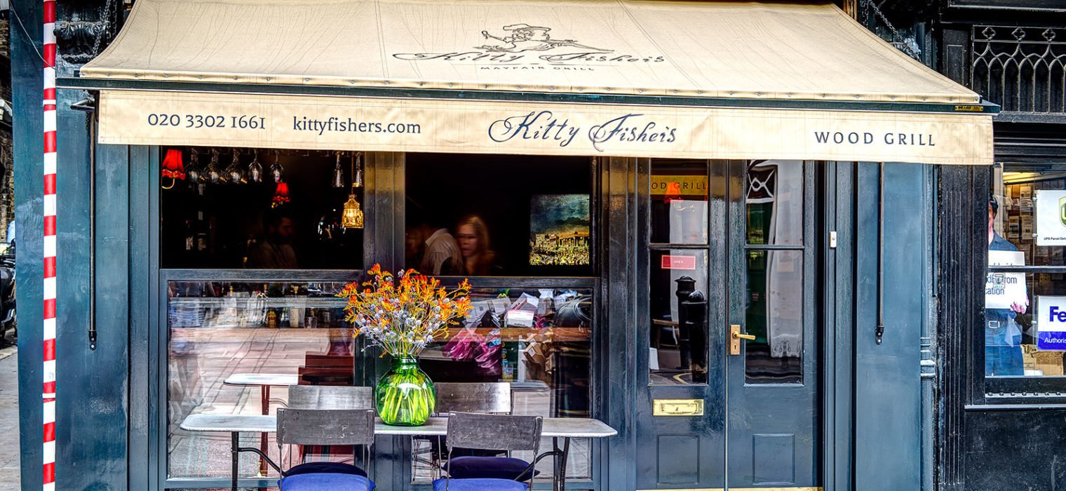 Kitty Fishers in the heart of Mayfair. restaurant industry survival.