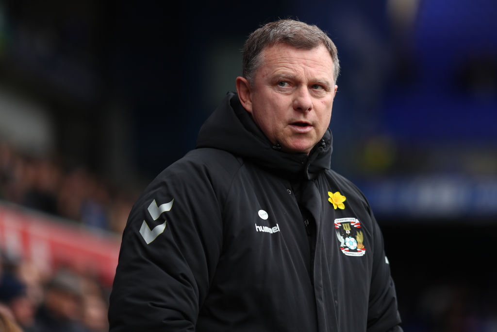 IPSWICH, UNITED KINGDOM - 2020/03/07: Manager of Coventry City, Mark Robins seen during the Sky Bet League One match between Ipswich Town and Coventry City at Portman Road.
(Final Score; Ipswich Town 0:1 Coventry City). (Photo by Richard Calver/SOPA Images/LightRocket via Getty Images)