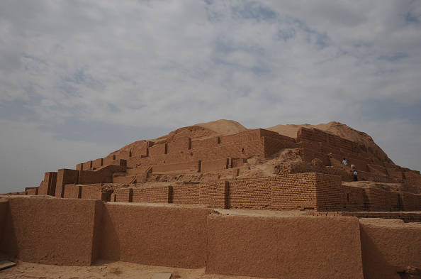 A view of the Chogha Zanbil ziggurat in Susa, Iran, 29th September 2011. An ancient Elamite complex in the Khuzestan province of Iran, it is one of the few existing ziggurats outside Mesopotamia. It lies 30 km (19 mi) south-east of Susa. (Photo by Kaveh Kazemi/Getty Images)
