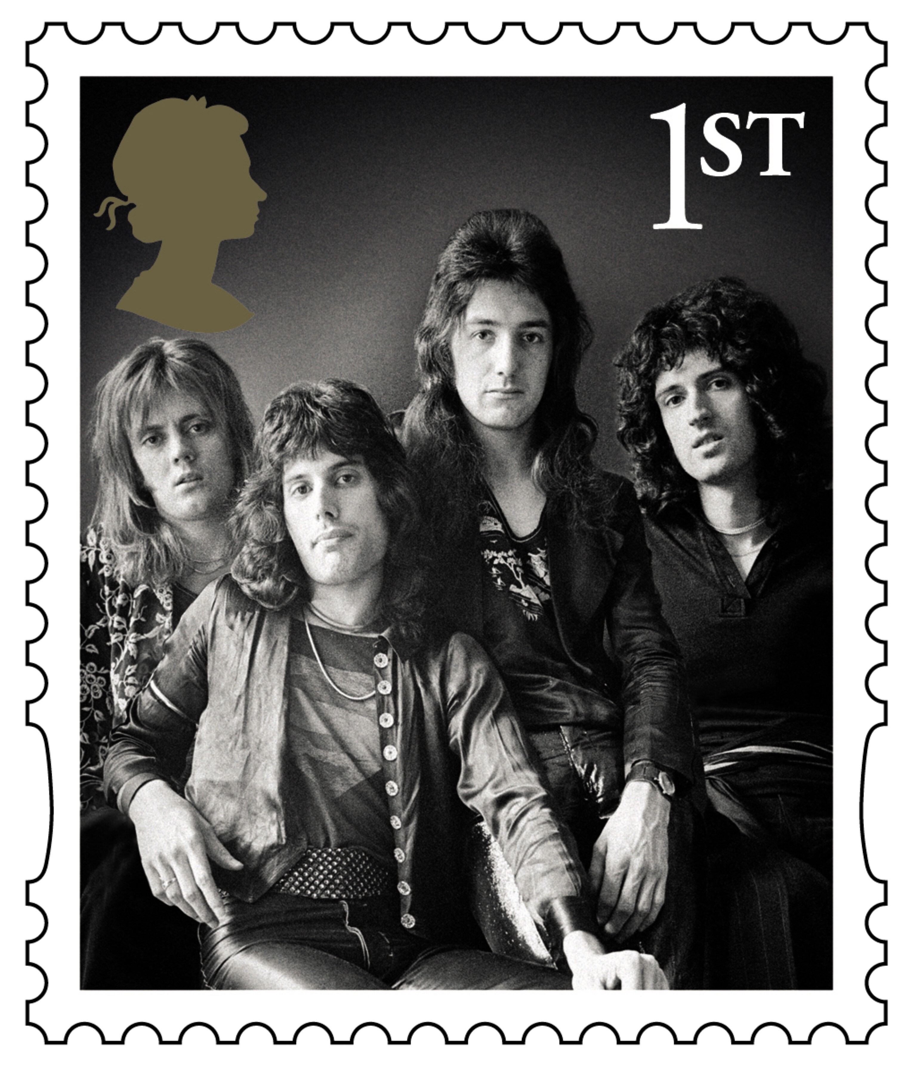 Queen postage stamps
