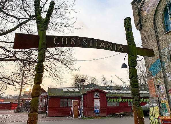 Freetown Christiania In Copenhagen, Denmark