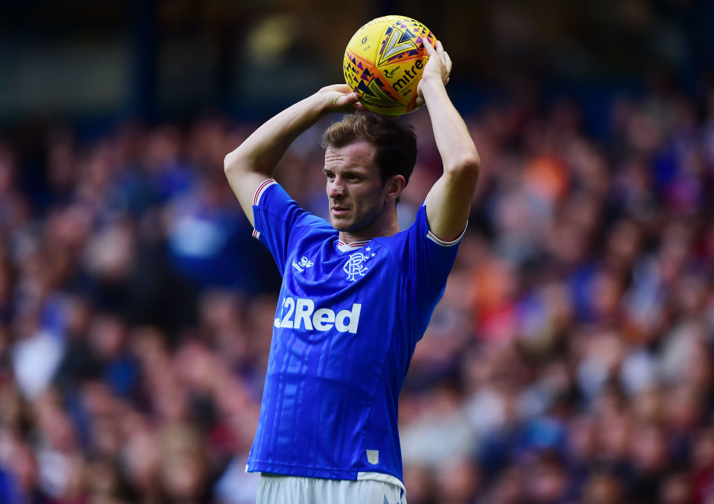 Andy Halliday in his Rangers days