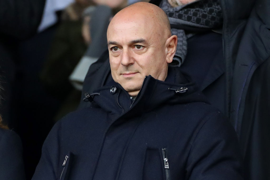 Report: Levy has admired his top choice to manage Tottenham for years but is unlikely to get him