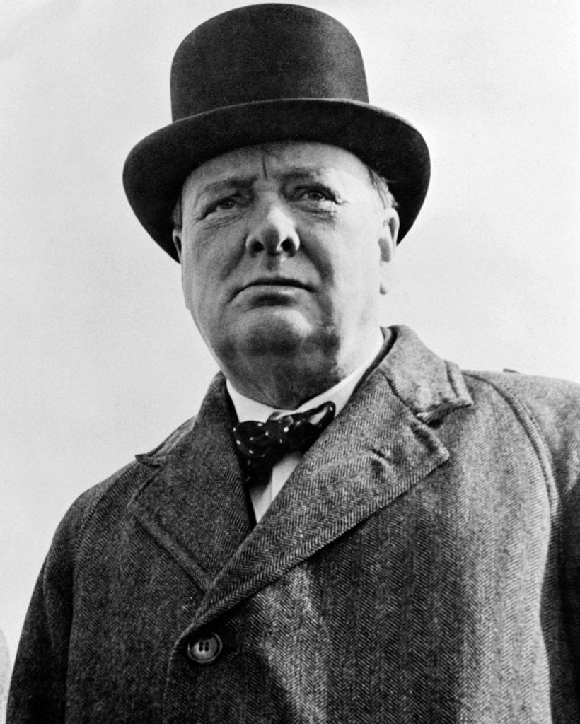 why was winston churchill removed from office
