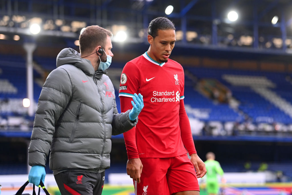 Virgil Van Dijk will be out action for a long time
