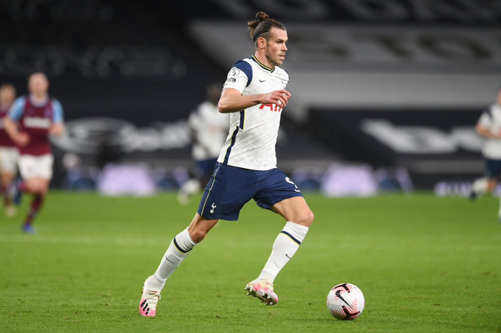 Gareth Bale on the ball for Spurs