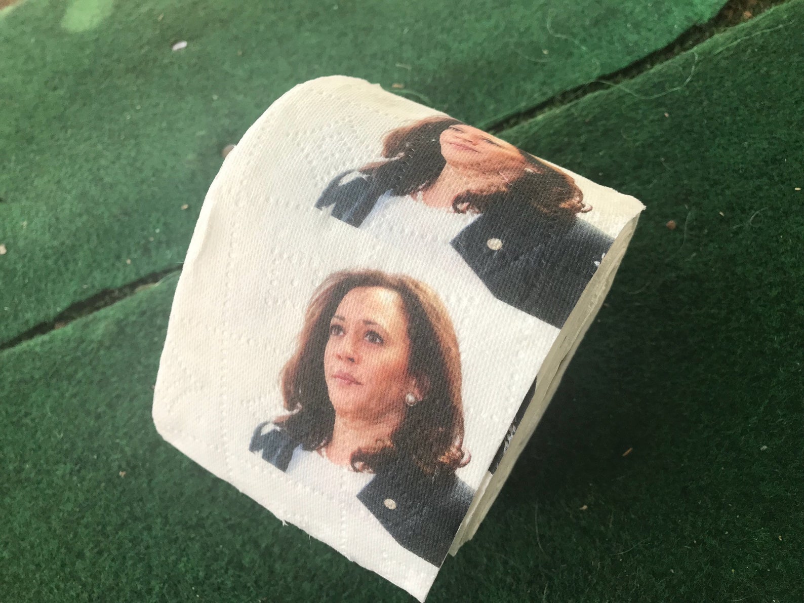 Is Kamala Harris Toilet paper a thing? Comment during debate sparks merch line