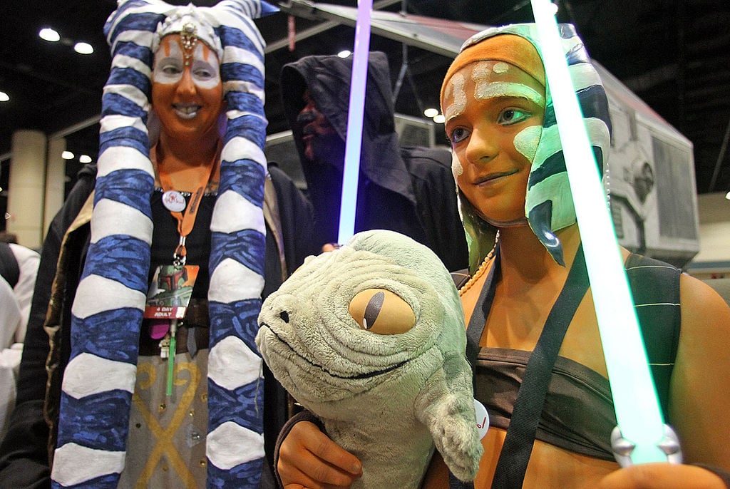 Which actress portrays Ahsoka Tano in the Star Wars franchise? Clue: it’s three people