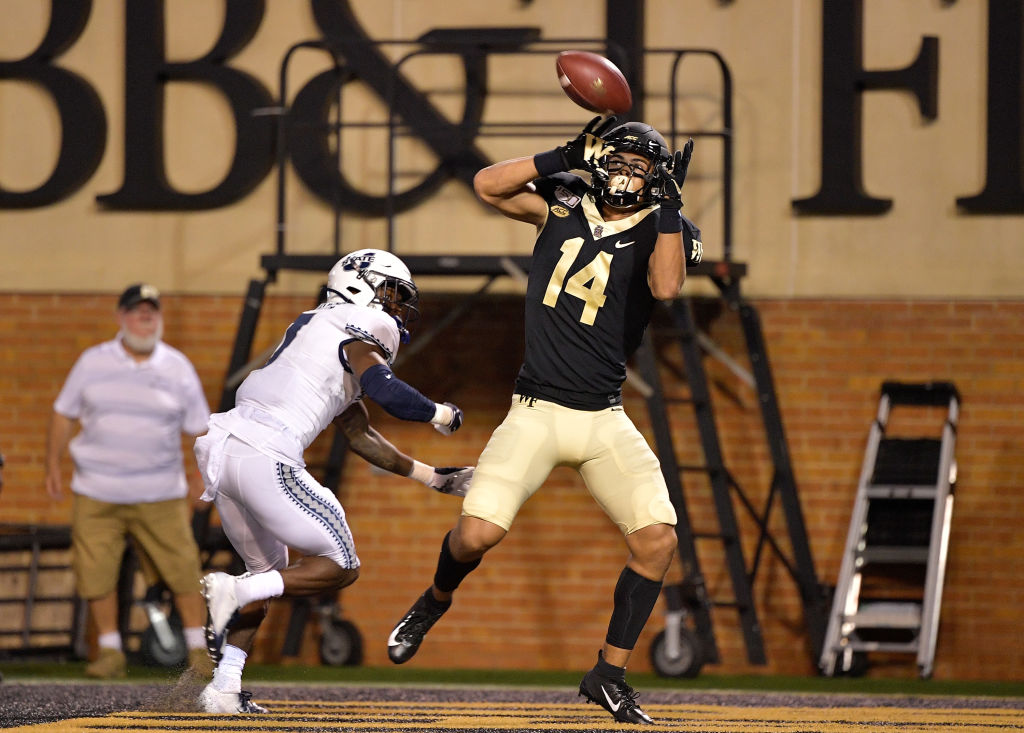 Sage Surratt NFL draft rumours explained: Wake Forest receiver prepares for 2021
