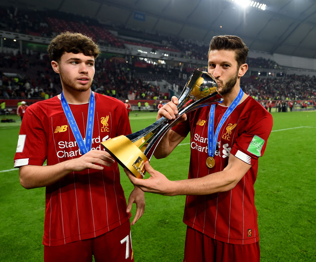 Neco Williams says Adam Lallana was best player in Liverpool training 'every single day'