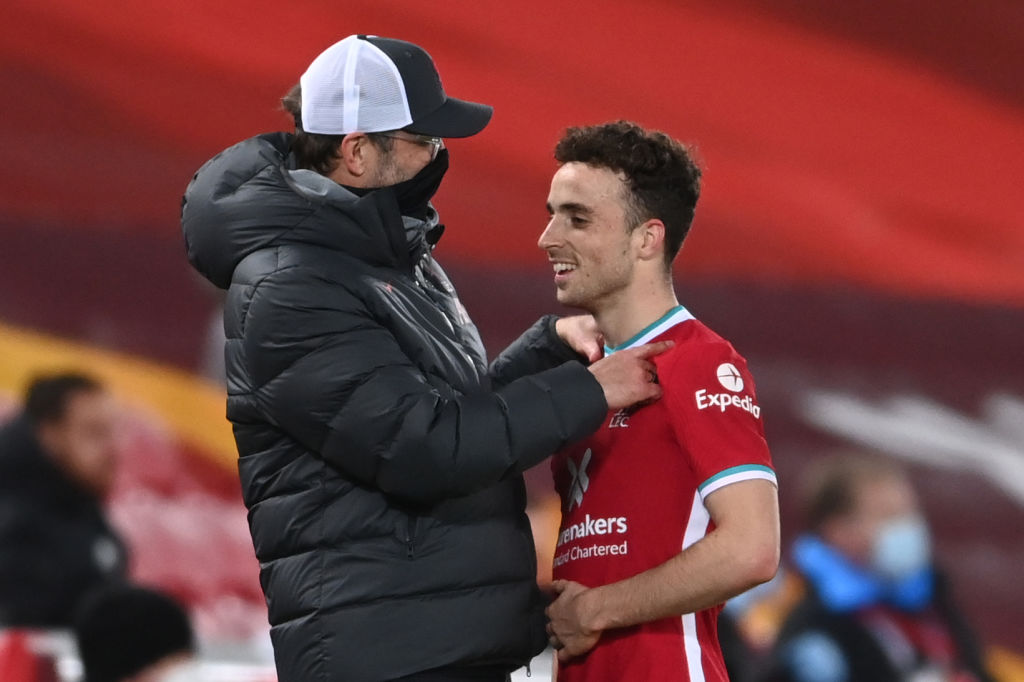 Jurgen Klopp says he liked Diogo Jota after watching him play just once