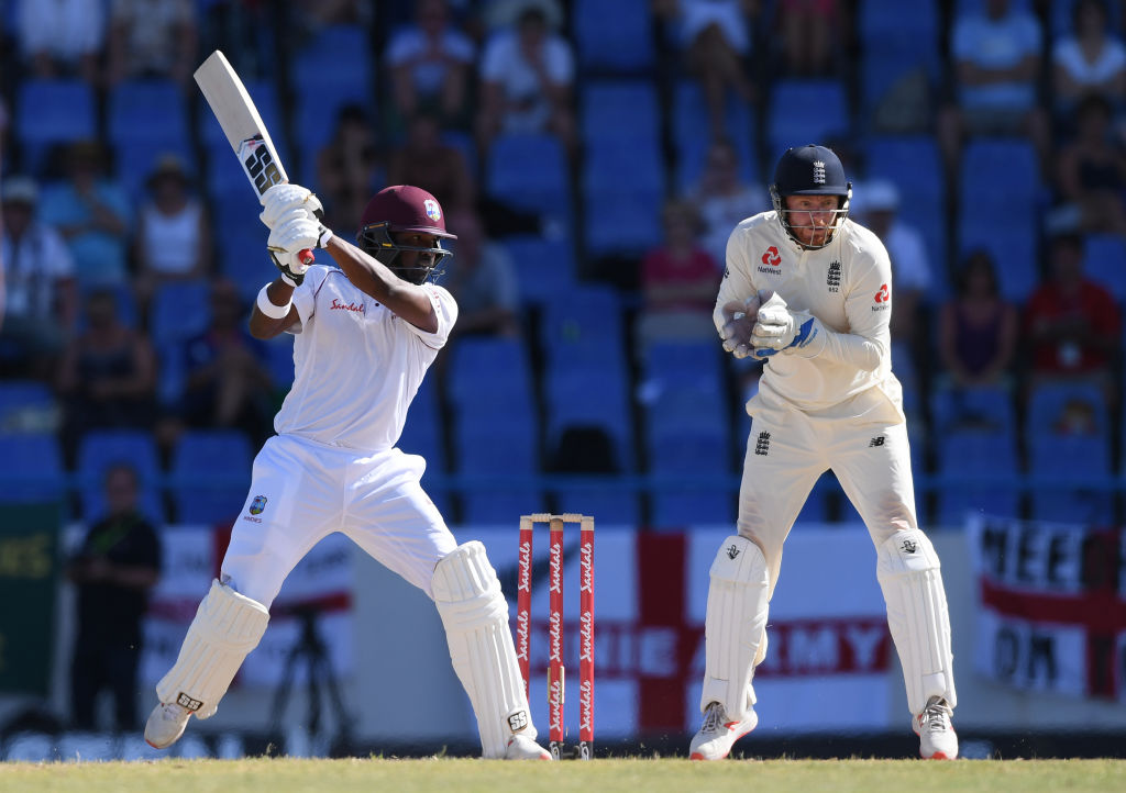 West Indies v England 2nd Test - Day Two