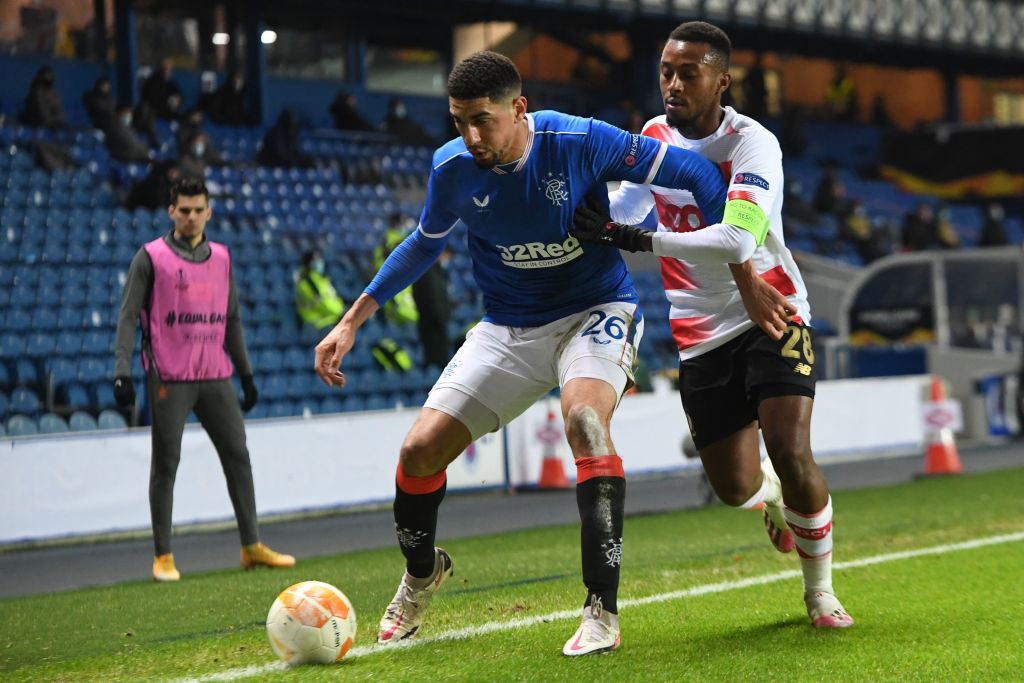 Leon Balogun shows Rangers quality on the ball in Europa League victory