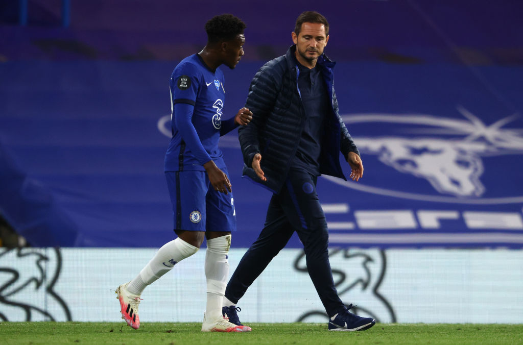 Lampard shares how Hudson-Odoi reacted to being left out against Tottenham