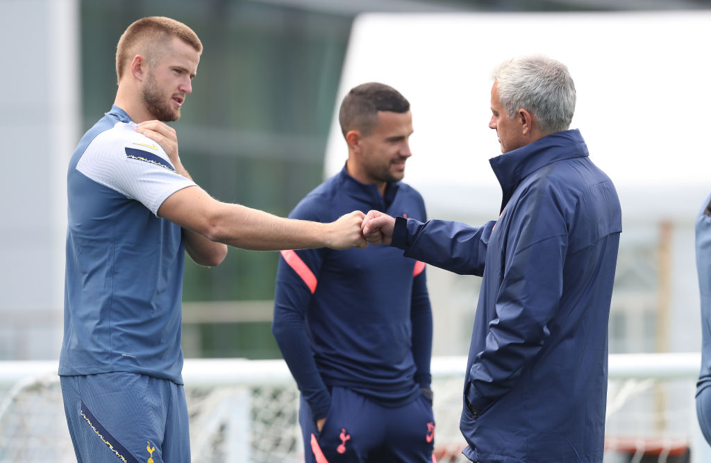 Eric Dier shares conversation with Mourinho about moving to centre back