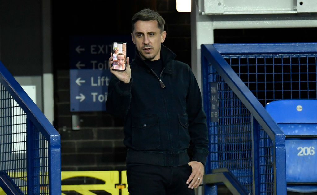 Gary Neville responds when asked if Tottenham can win the Premier League
