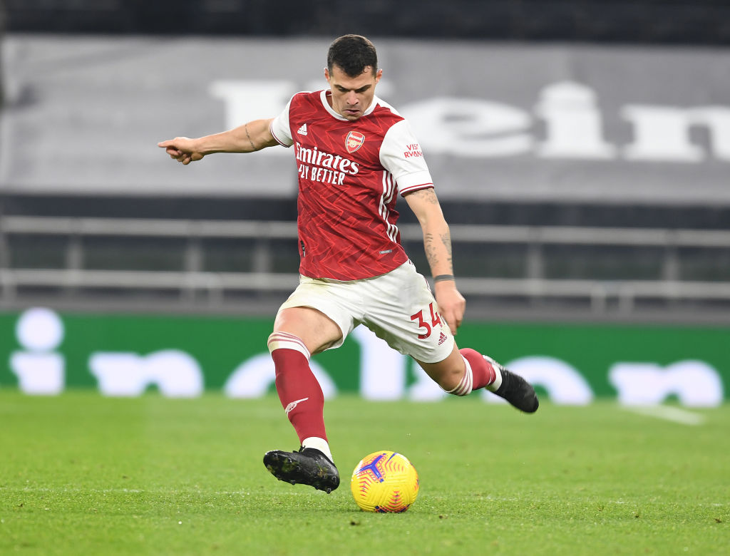 Report shares what Xhaka does more than any Arsenal player on the pitch