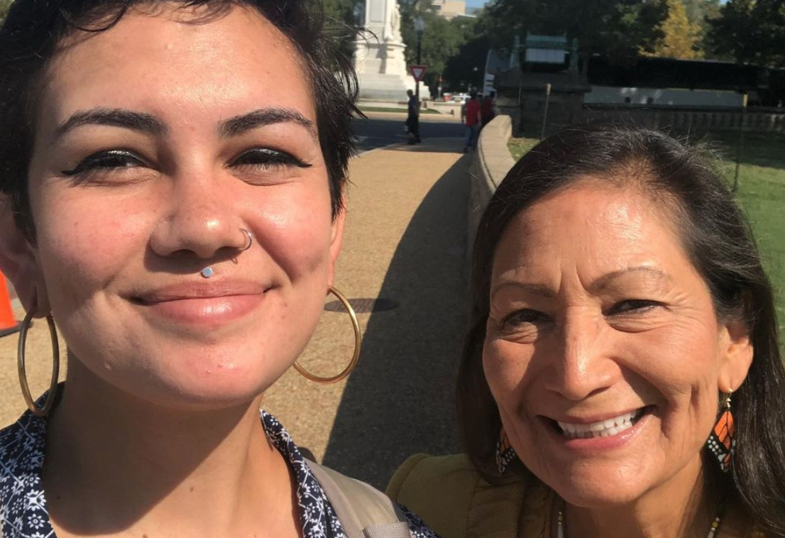Deb Haaland’s daughter, Somáh, is a poet, performer and activist