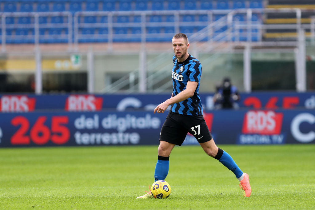 Milan Skriniar of Fc Internazionale  in action during the...