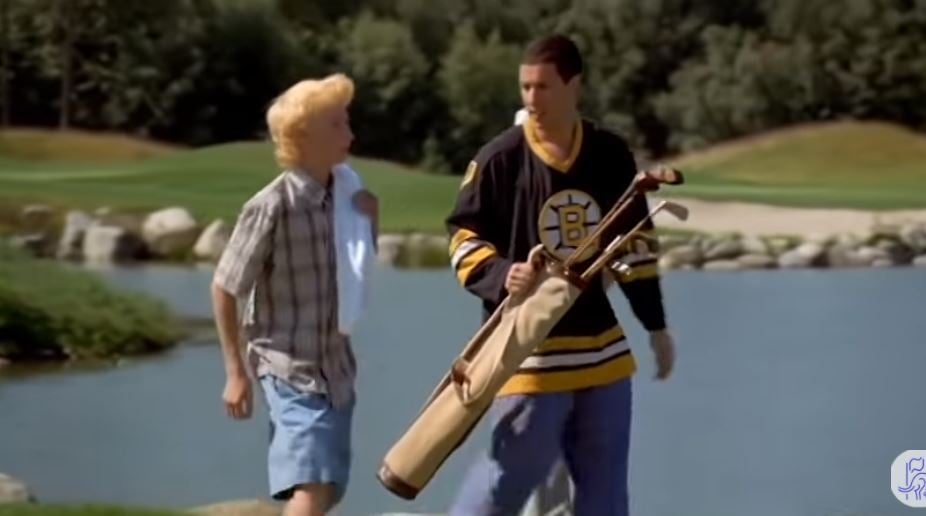 Who is the kid caddy in Happy Gilmore? Was he spotted at 2021 Masters?