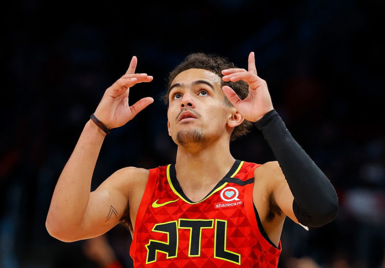 Is Trae Young balding? MSG Flyers appear to mock Trae Young's hair during Knicks game