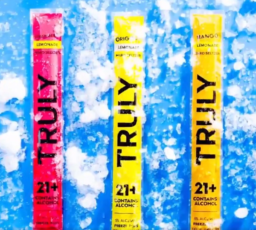 Where to buy Truly Lemonade Freeze Pops: Boozy hard seltzer ice treat released