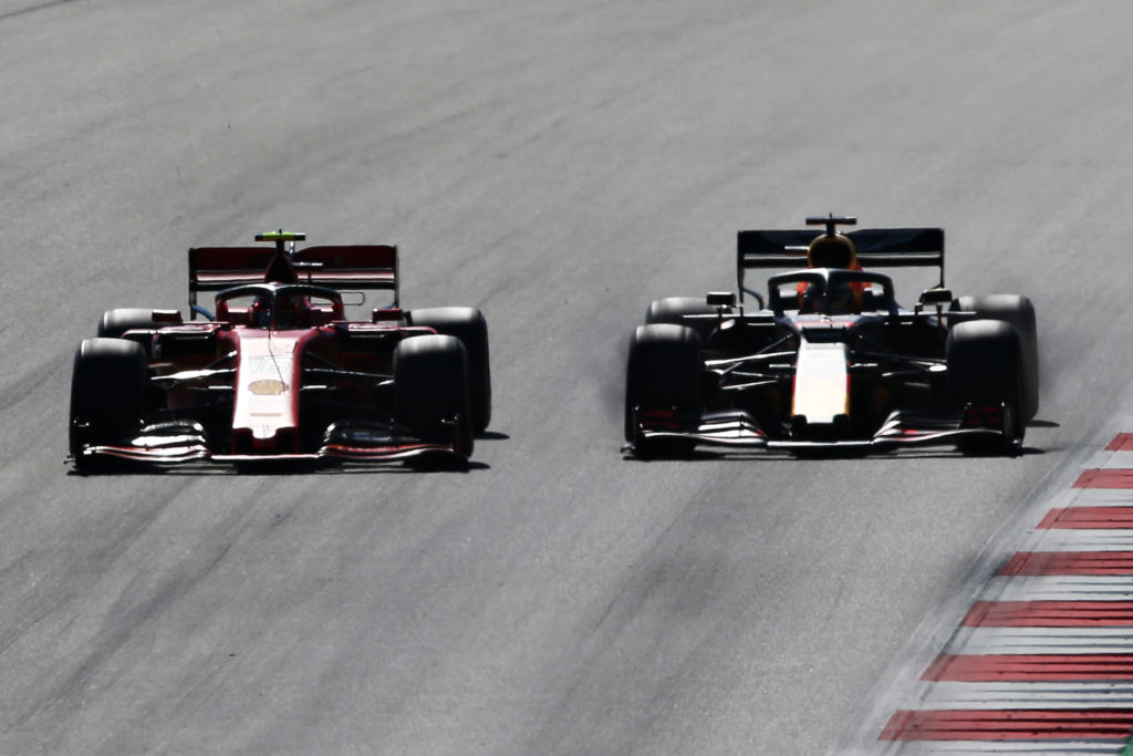 formula-one-2019-f1-austrian-grand-prix-ferrari-charles-leclerc-and-red-bull-max-verstappen-go-side-by-side