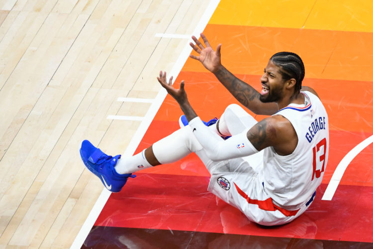 What did people say about Paul George's missed free throws? Twitter roasts Clippers star for late-game misses