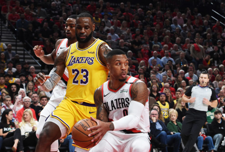 Twitter: Damian Lillard spotted at LA Sparks game with LeBron James ignites trade rumours