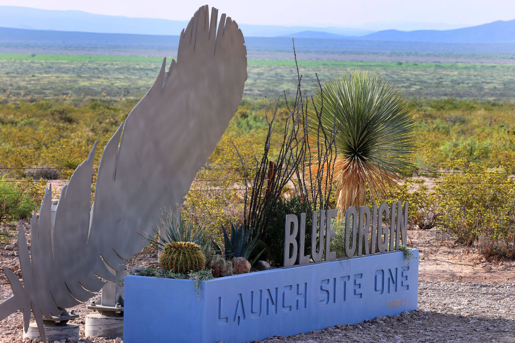 blue origin feather meaning