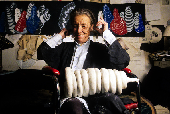 USA - Portraiture - French Sculptor Louise Bourgeois