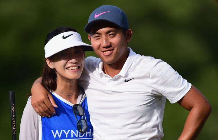 Who is CT Pan's wife? Meet the partner and caddie of the Olympic bronze medallist