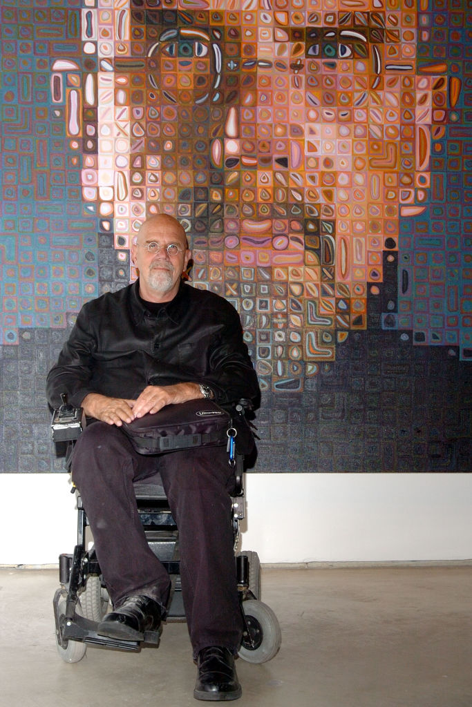 Chuck Close: Recent Paintings Opening Night Reception