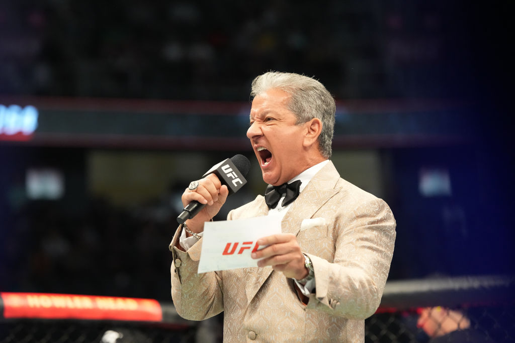 Will Bruce Buffer return for UFC 268 after missing the Abu Dhabi event?