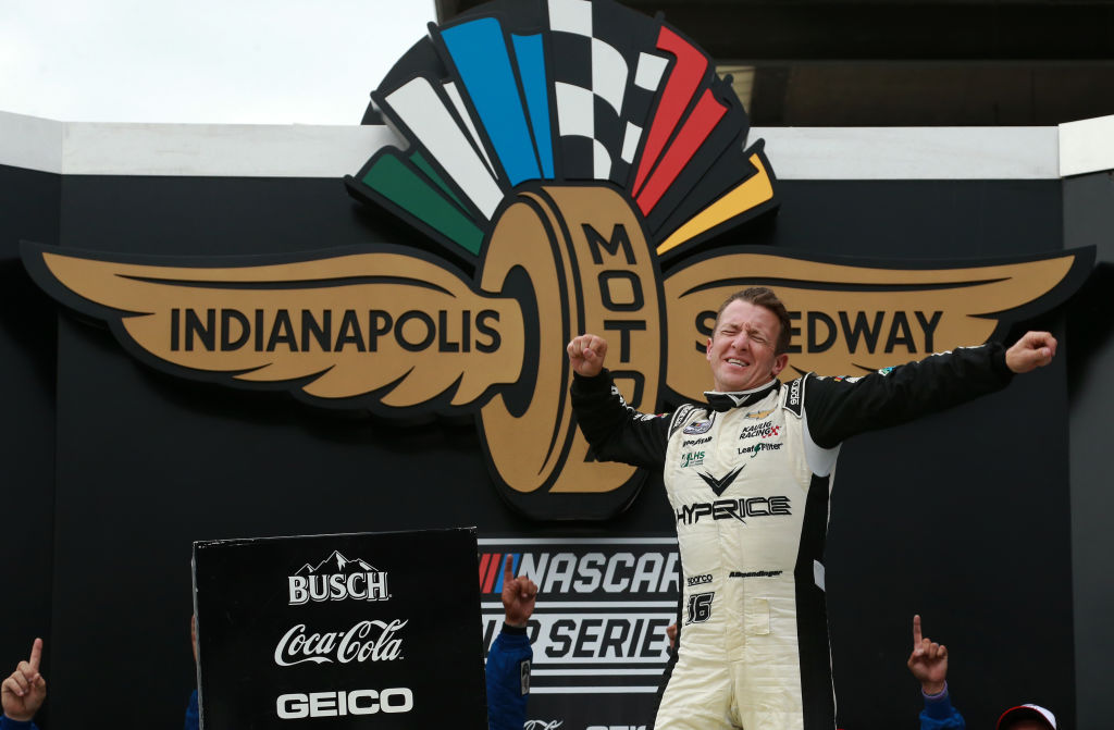 AJ Allmendinger: Who is NASCAR's Indy race winner?