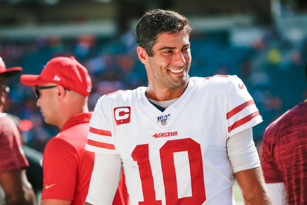 Who Is Jimmy Garoppolo's Girlfriend? Dating History & Current Girlfriend  Revealed (Including an Adult Film Star!), Alexandra King, Dating History,  EG, Extended, Giuliana Milan, Jimmy Garoppolo, Kiara Mia, Slideshow