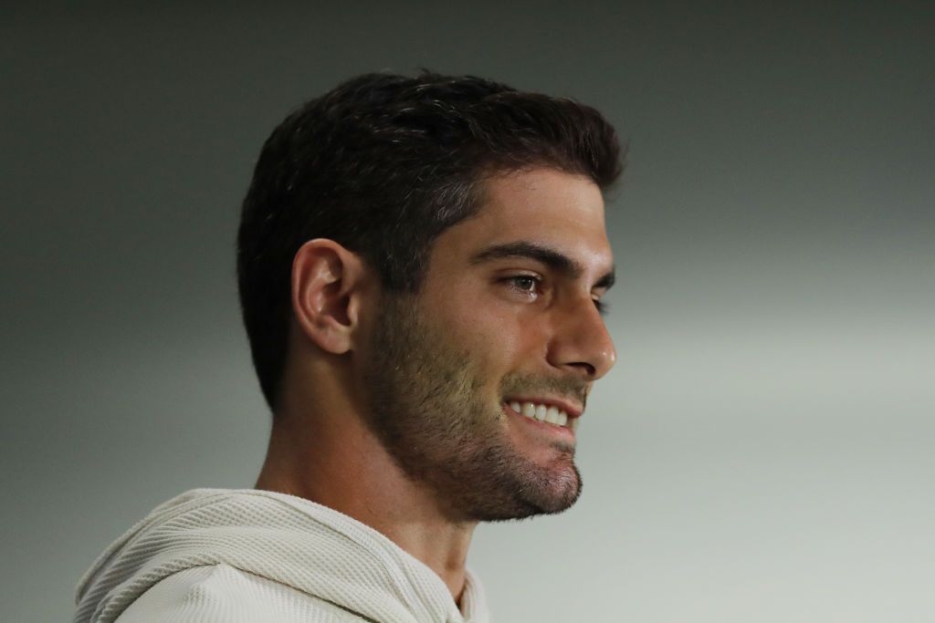 Who Is Jimmy Garoppolo's Girlfriend? Dating History & Current Girlfriend  Revealed (Including an Adult Film Star!), Alexandra King, Dating History,  EG, Extended, Giuliana Milan, Jimmy Garoppolo, Kiara Mia, Slideshow