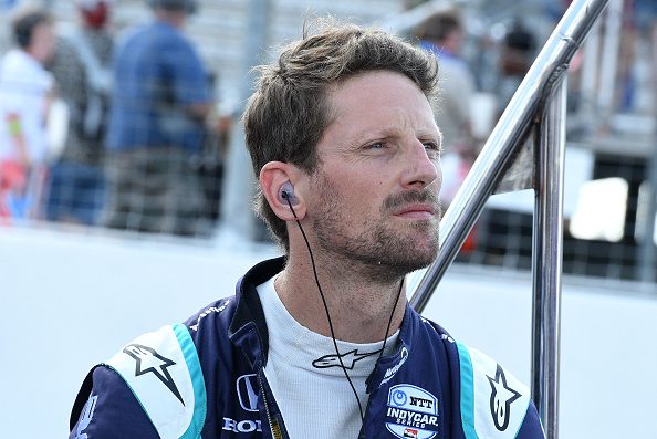 What is the history of Romain Grosjean's new Andretti Autosport IndyCar team?