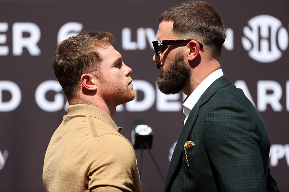 What did Caleb Plant say to Canelo in their heated press conference spat?