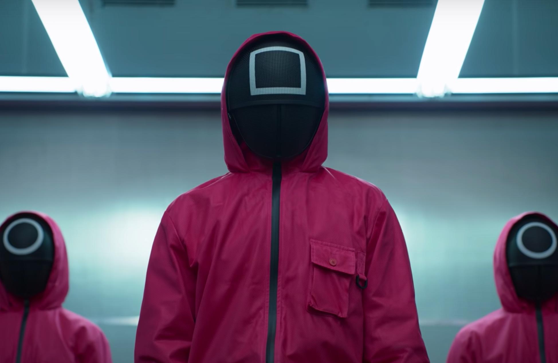 What is behind the squid game mask? it hits close to home