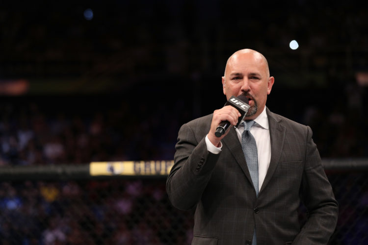 What is Joe A Martinez's net worth as announcer replaces Bruce Buffer at UFC 267