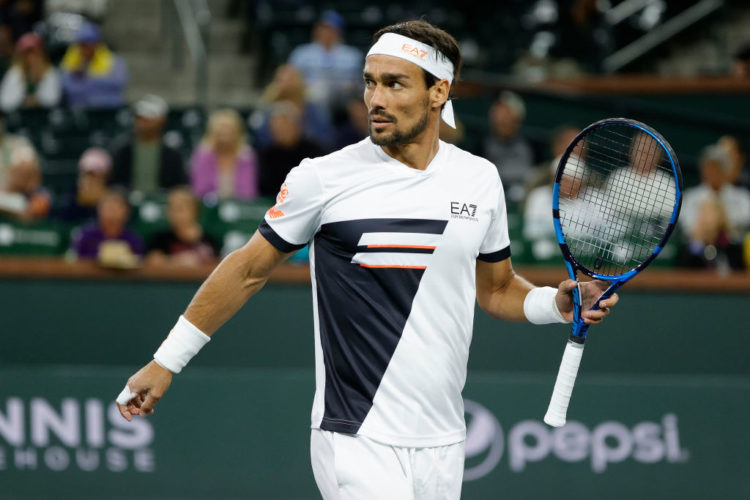 What did Fognini say to Tsitsipas at Indian Wells, as things get heated?