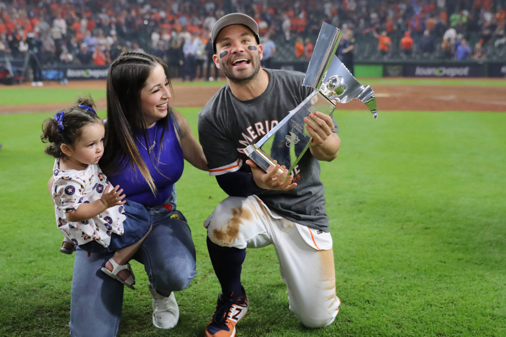 How long have Jose Altuve and Nina Altuve been married? All about Astros  star's fairytale romance with his teenage sweetheart
