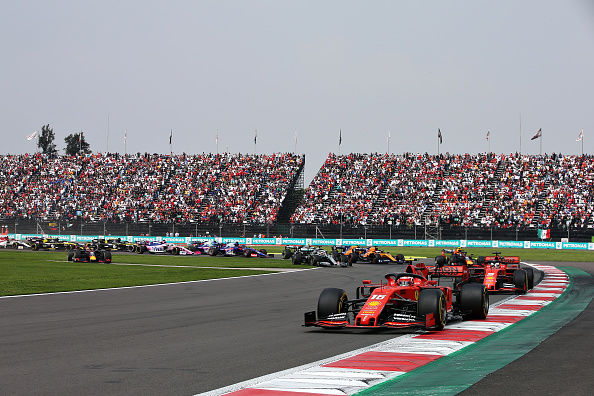 What are the Formula One TV times for the Mexico City Grand Prix this weekend?