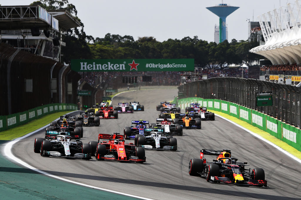 Is there F1 sprint qualifying in Brazil this weekend?