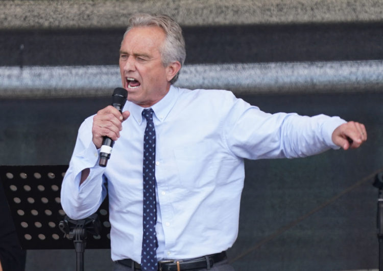 What happened to Robert Kennedy Jr's voice and when did it change?