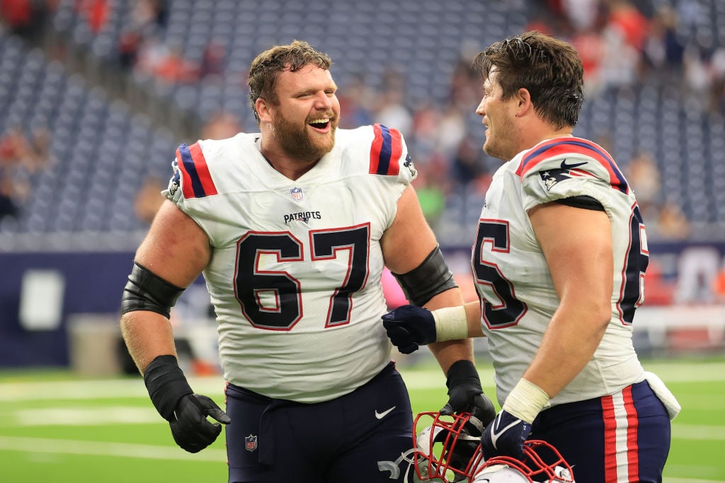 Is Patriots offensive linemen Ted Karras related to Alex Karras?